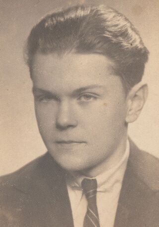 František Trost starší, jemuž byly zřejmě verše v památníčku adresovány. Zdroj: archiv Františka Trosta